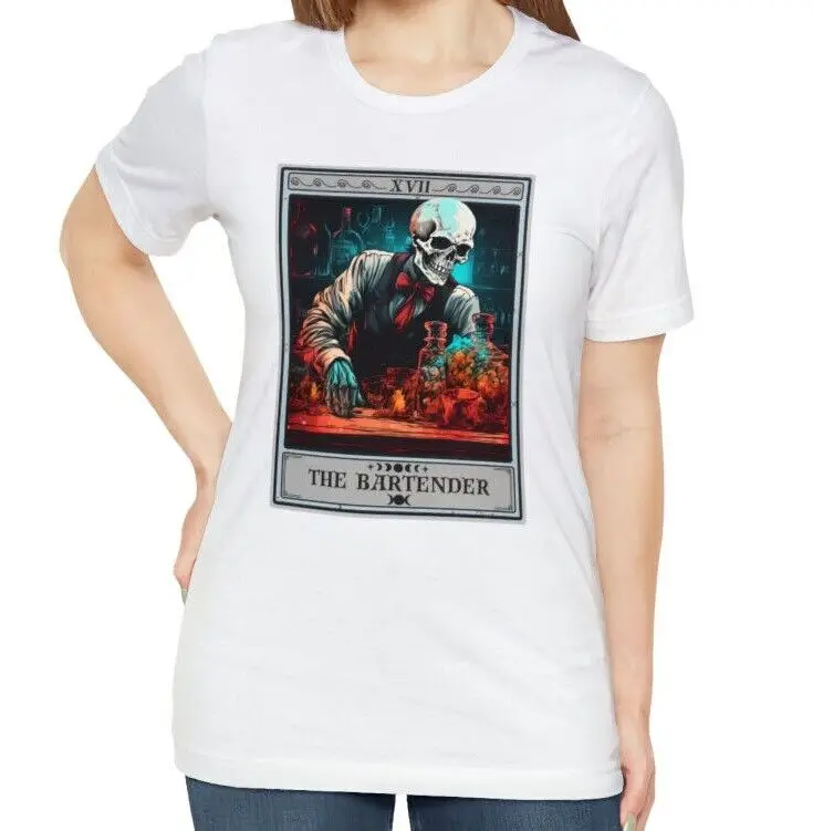 

Bartender Shirt, Bartender Tarot Card Shirt Bartending Gifts for Bartender Gifts