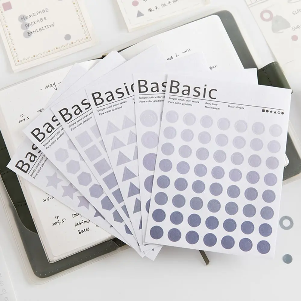 6Sheets Dialog Box Stickers Bookmark Scrapbooking Diary Schedule Decor