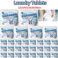 Detergent For Washing Machines Laundry Tablets Underwear Children's Clothing Laundry Soap Bubble Paper Clothing Cleaning Tools