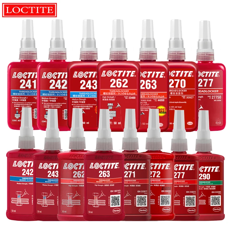 50ml Loctite 222 241 220 221 243 262 263 270 2701 271 272 277 273 245