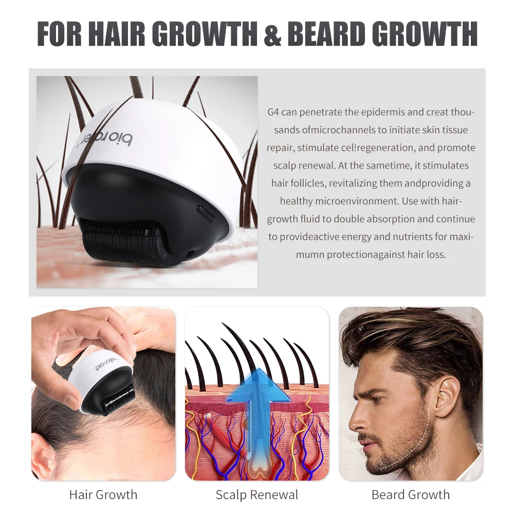 Рисунок 4 - Дерма-ролик для роста волос массажер лицо тело Ball