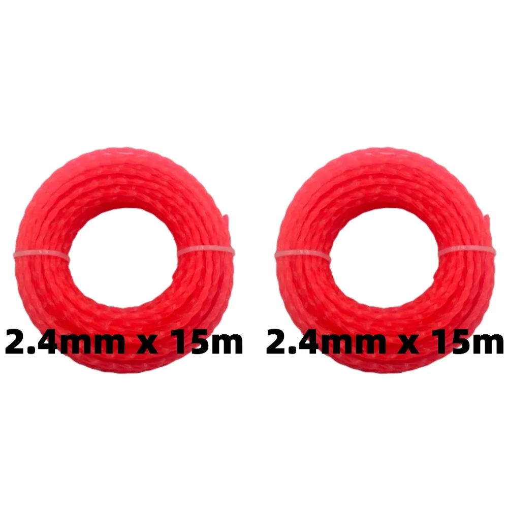 2PCS 2.4mm x 15m