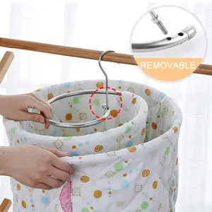 Tendedero extensible, secador de aire de ropa montado en la pared de acero  inoxidable, caballo de ropa de toalla para balcón, dormitorio y baño -  AliExpress