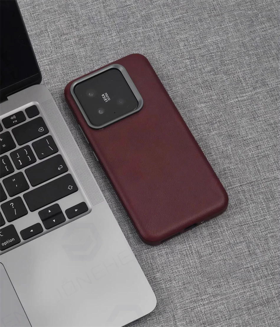 Premium Deluxe PU Leather Magnetic Case - Retro Business Shockproof Cover with Lens Protector