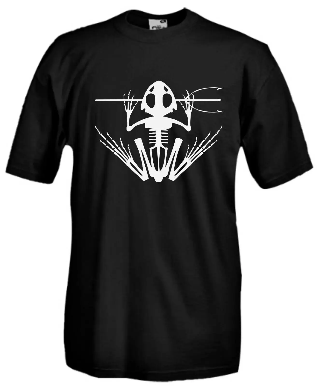 Naval Seals Seal Team Six Frog Skeleton Tridente Launch Weapon T-Shirt. Premium Cotton Short Sleeve O-Neck Mens T Shirt New