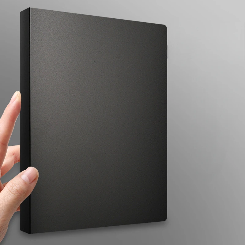 Blue Transparent A4 Binder with 4-Hole D-Type Clip - Premium 2023 Edition