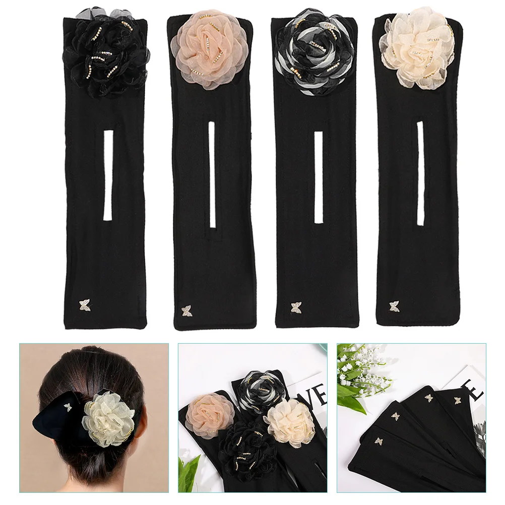

Wriggled Plate Hair Band Bun Accessories Donuts Maker Shaper Styling Tool Twisted Women Rollers Curlers