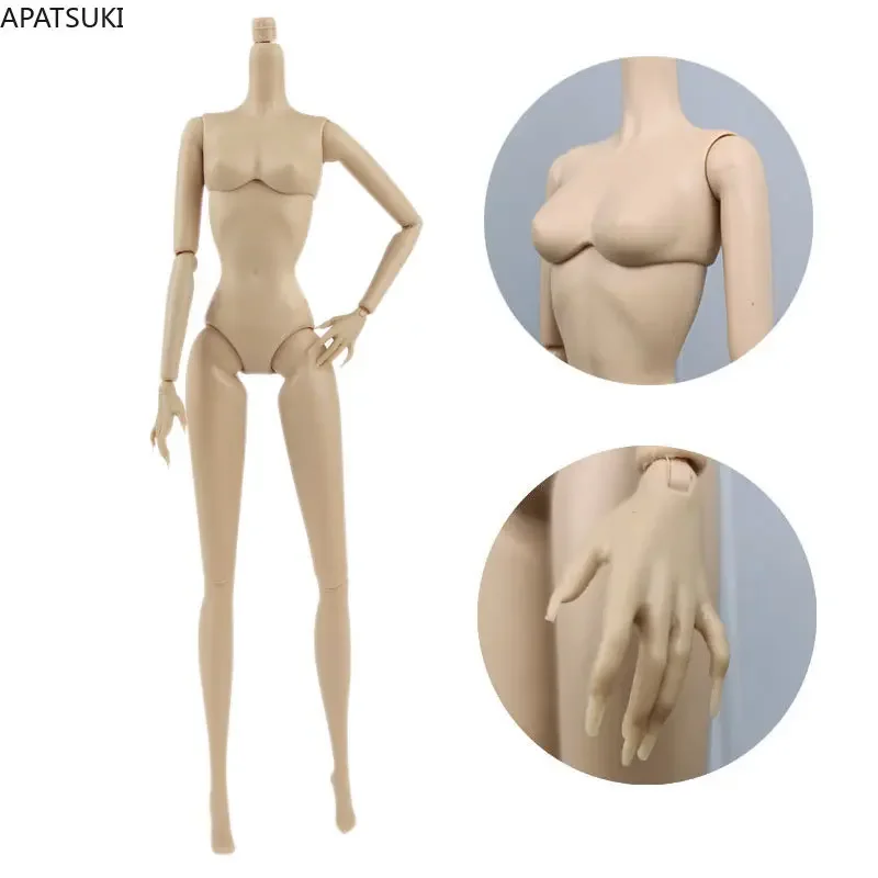 High Quality Kids Toy 1/6 11 Jointed DIY Movable Nude Naked Doll Body For 11.5