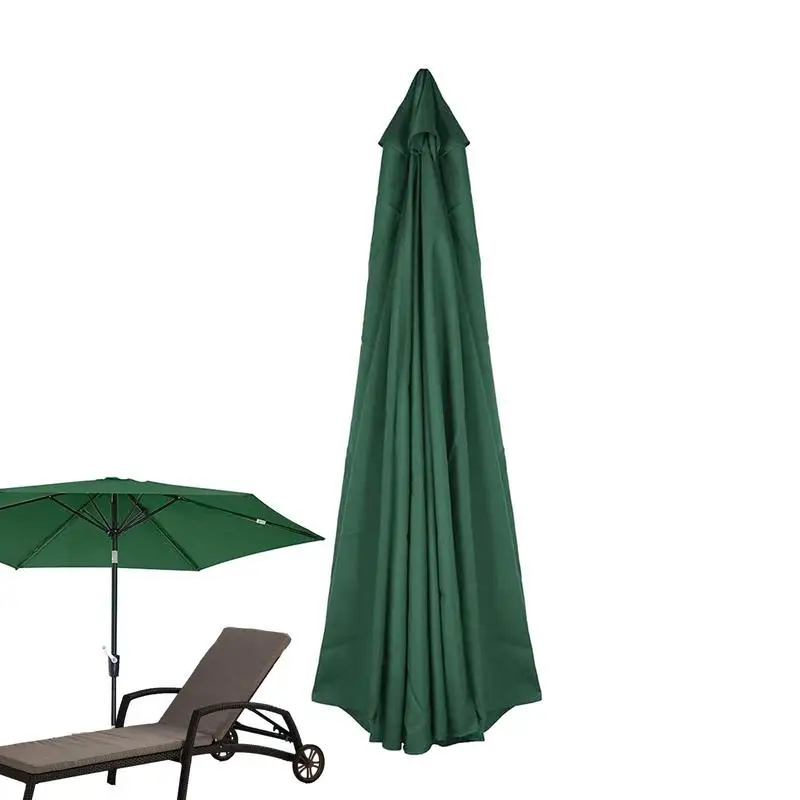 

Patio Umbrella Replacement Canopy Polyester Patio Outdoor Canopy Cover Umbrella Washable UV30 Protective Waterproof Canopy Cover