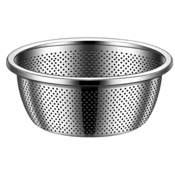 Heavy-Duty Steel Colander 1
