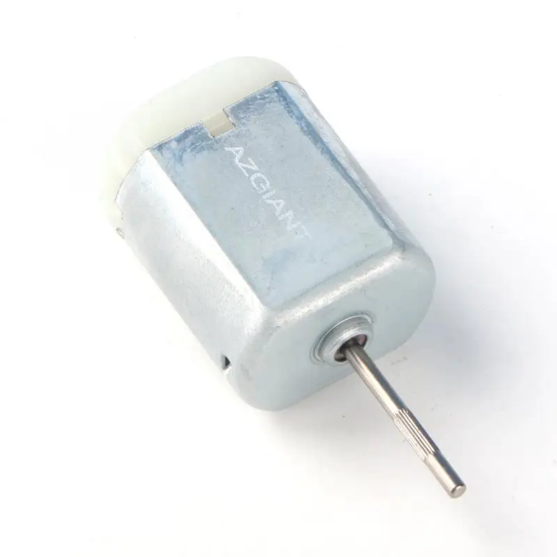 1 조각 긴 널링 샤프트 26.8mm FK-280SA-11410 마이크로 모터 280 카본 브러시 자동차 도어 잠금 모터 12V 외부 단자 접촉