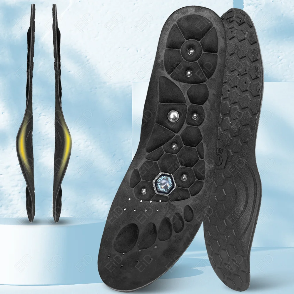 Orthopädische Einlegesohle Arch Support Magnetische Therapie Massage Einlegesohlen Männer Fuß Akupunkturpunkt Massage Einlegesohlen Anti-müdigkeit Gesundheit Einlegesohlen – Detail 22