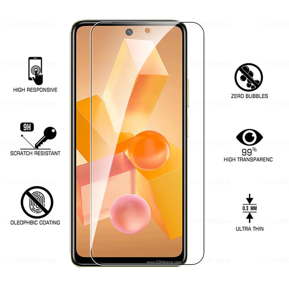 Premium Full Cover Tempered Glass Screen Protector - 1-4 Pack, Ultra-Durable Armor Protective Film
