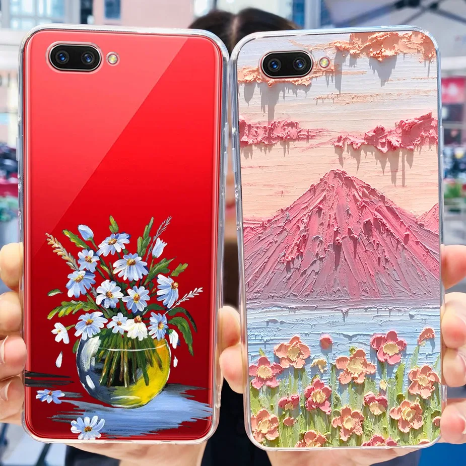 New Fashion Painted Clear Silicone Phone Case - Soft Bumper Back Cover