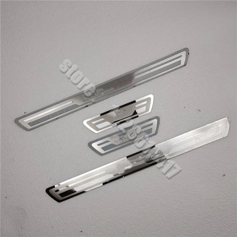 

For Renault Dacia Duster 2010 -2020 car accessories Door Sill Scuff Plate Cover Trim Stainless Steel Welcome Pedal Guard