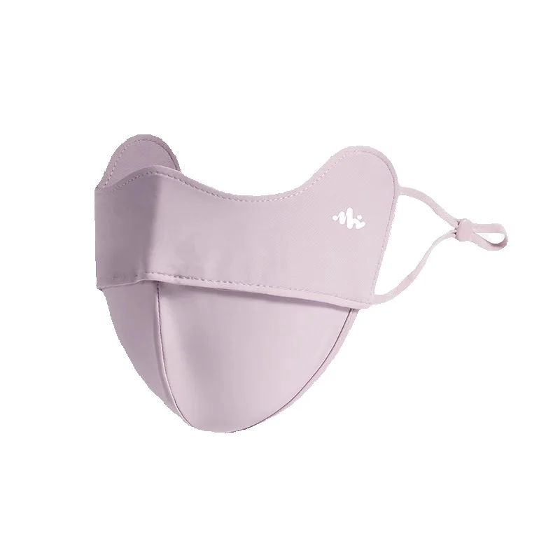 LazyZoom Sun Sunshade Ice Silk Oddychająca cienka maska na twarz 3D High Appearance do jazdy na rowerze z ochroną UV_voghion.com