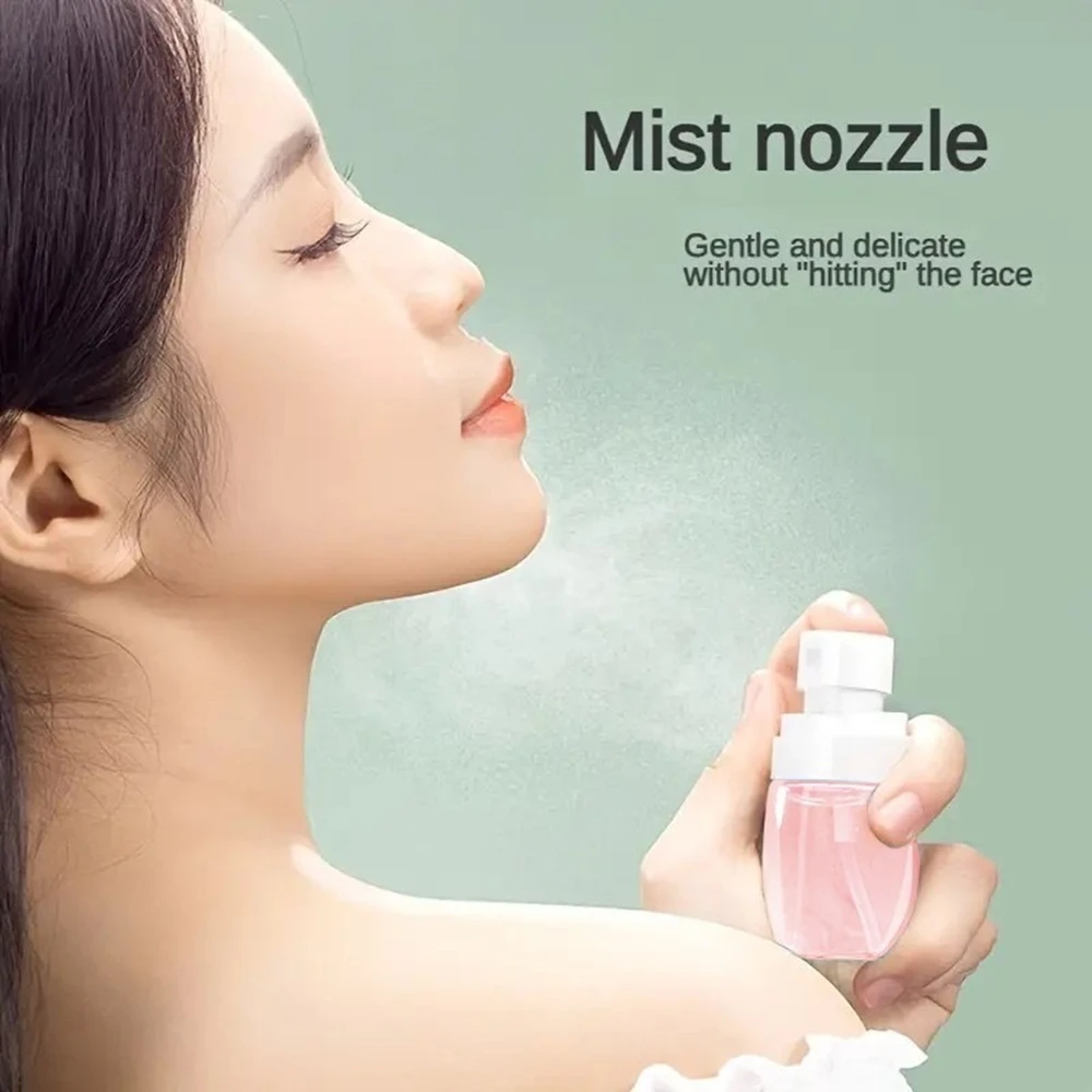 Travel Spray Bottle Mini Refillable Small with Fine Mist Nozzle for Hair Face Water Alcohol Plants 1pcs 30ml