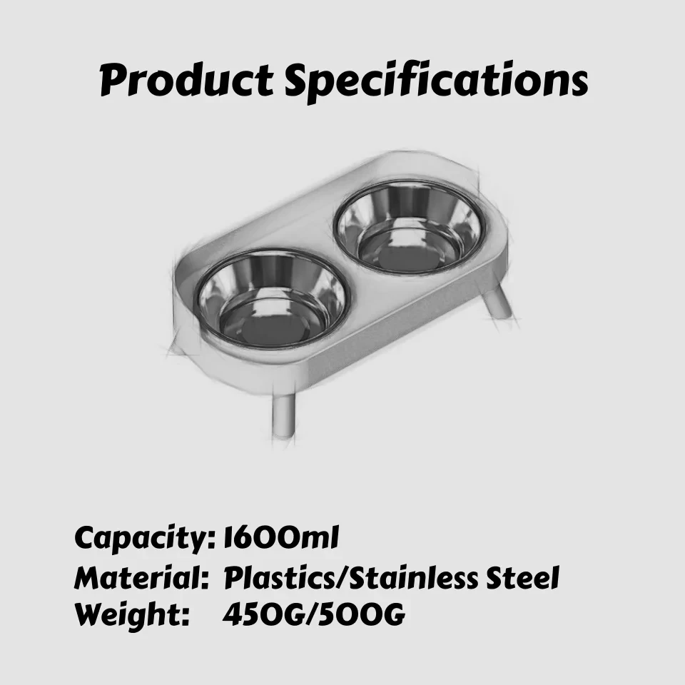 Colorful Elevated Pet Feeder 5