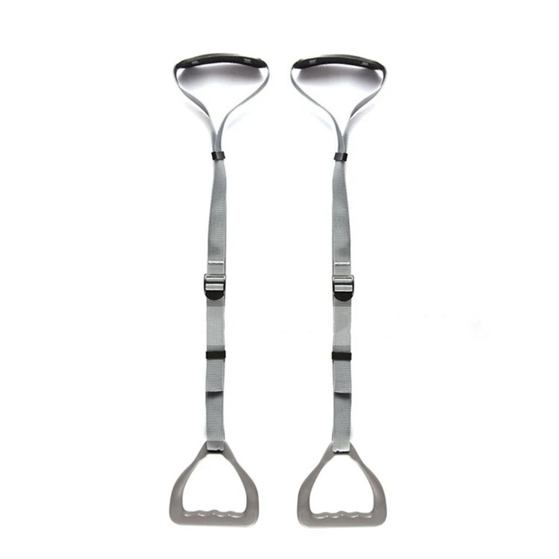 

583F внутренние тянущиеся гимнастические кольца, металлические пряжки, Нескользящие Детские фотокольца