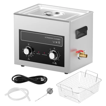 SucceBuy 2/3/6/10/15/30L Ultrasonic Cleaner with Heater Timer for Lab Tools Metal Parts Carburetor Brass Auto Parts Engine Parts 1