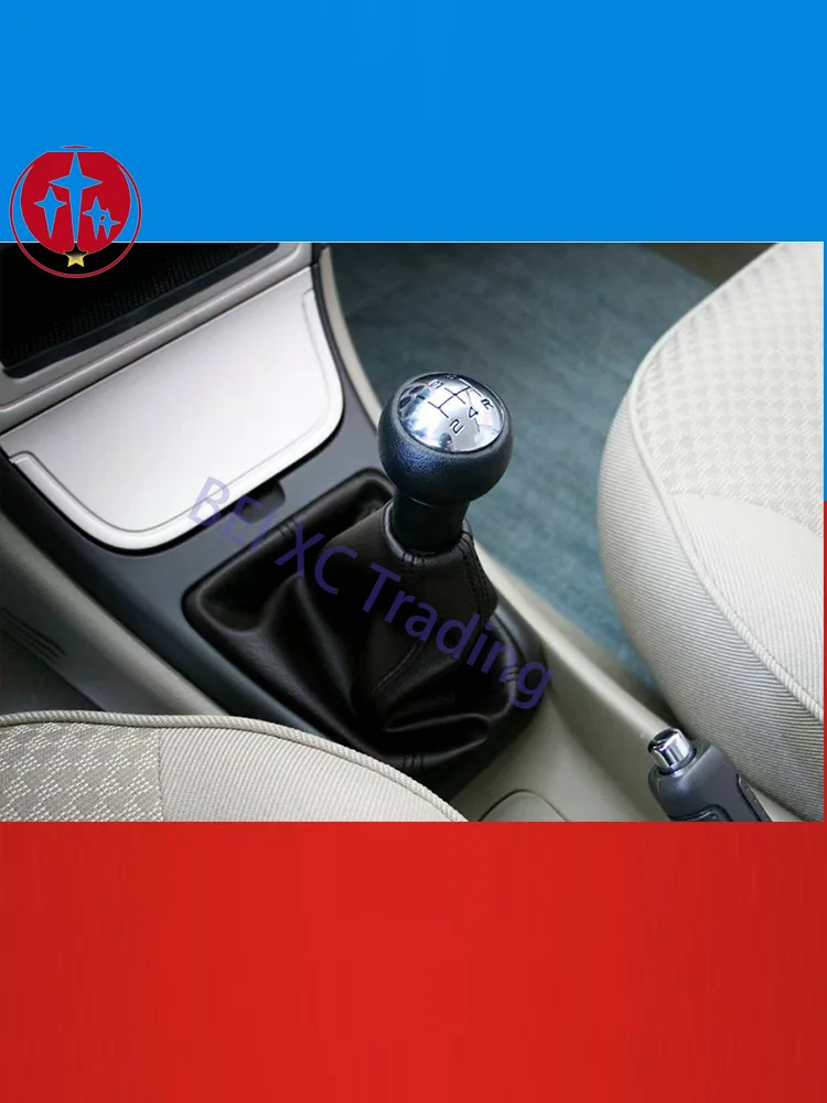 Pommeau Levier Vitesse Blanc Pour Peugeot 106/206/307 Et Citroën C1/C2/C3 - Plastique Dur