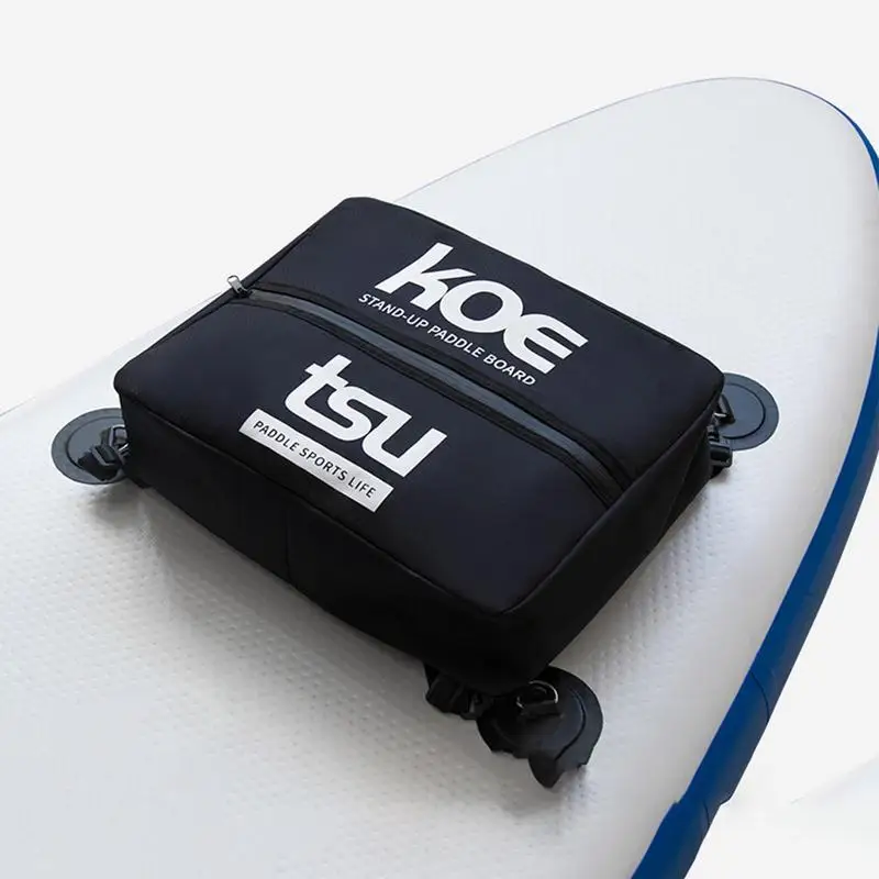 Kayak Paddle Board Deck Bag Stand Up Paddleboard Mesh Bag Cooler Mesh Oxford Storage Bag Cooler Deck Pocket Outdoor Surfing