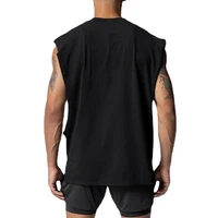 2023 Mens Running Vest Summer Mesh Quick Dry Gym Fitness Tank Tops Bodybuilding Sleeveless Loose Shirt Sports Stringer Jerseys 2
