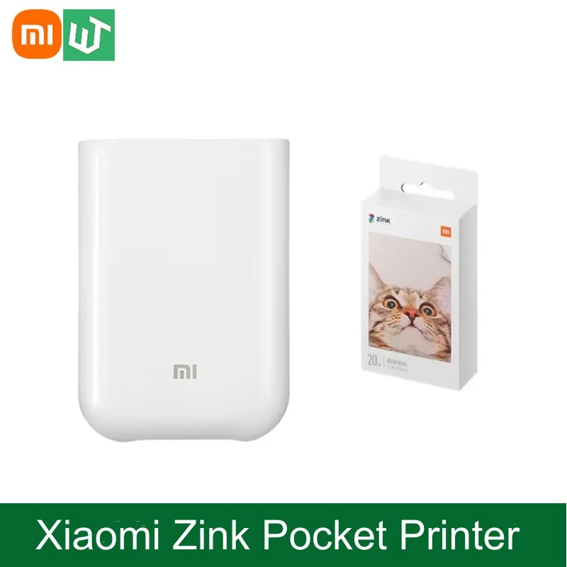 Iconic Brand ZINK Pocket Printer AR Photo Video DIY Bluetooth Inkless 3-inch Portable Share Smart Printer Develop Photographs Device