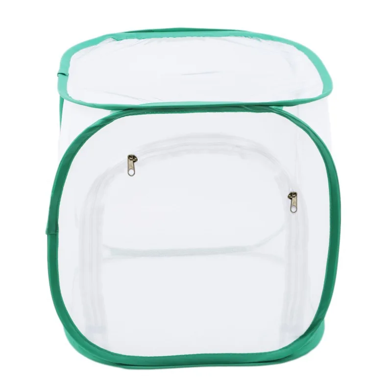 Insect Cage Butterfly Habitat Pop-up Collapsible Mesh Cage Plant Greenhouse Box Net Cloth