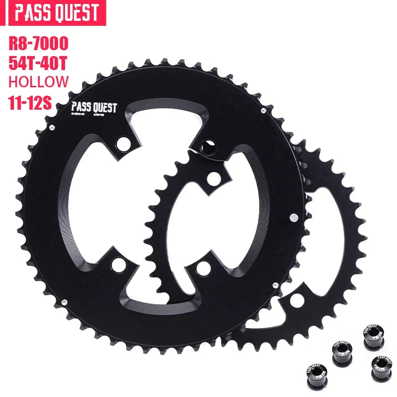 パスクエスト-ダブルチェーンリング、4ボルトチェーンリング、46