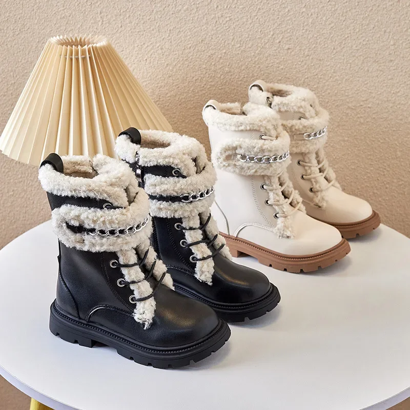 Cotton Kids Snow Boots Autumn Winter