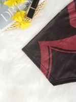 Plus Size Long Sleeve Abstract Print Tunic Top for Women with Asymmetrical Hemline - Image 5