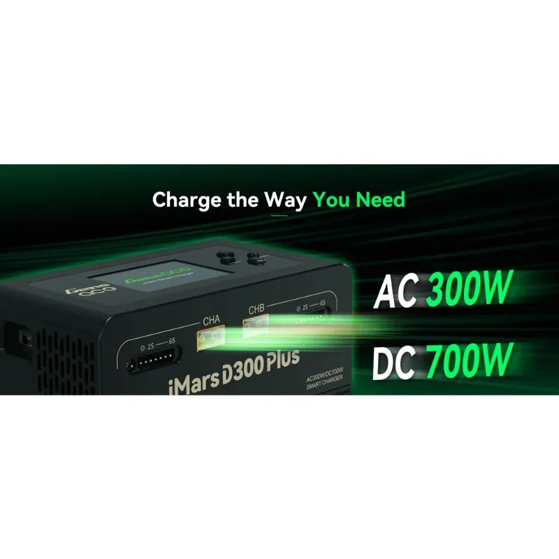 รูปสินค้า เครื่องชาร์จแบตเตอรี่ Lipo 300W สำหรับโดรน RC FPV รุ่น G-Tech