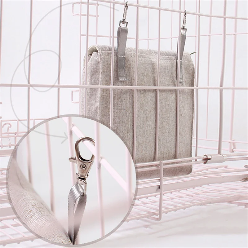 Pet Hay Feeder Hanging Pouch For Rabbit Guinea Pig