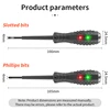 LUXIANZI 12-230v Voltage Tester Pen Screwdriver Handheld Induced Electric Power Test Probe Portable Electrician Detector Tool 6