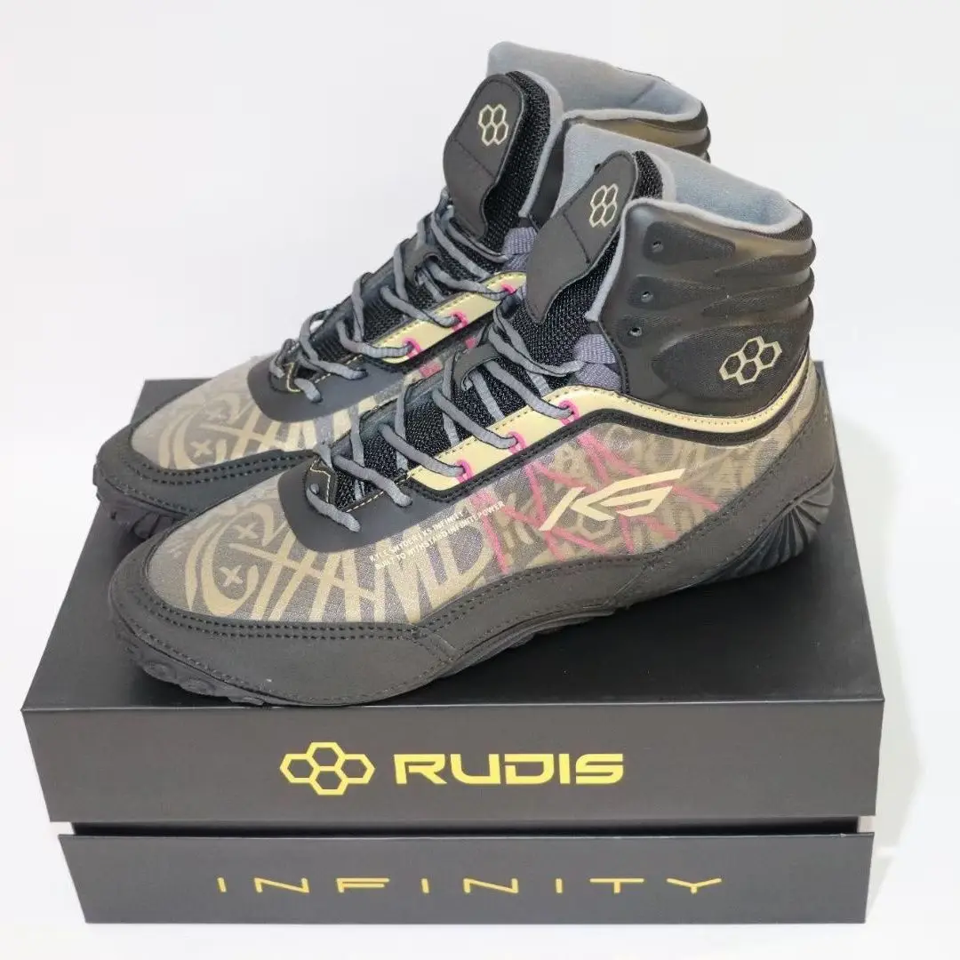 Men's Comfortable Wrestling Sneakers Waterproof Sneakers Anti-slip Professional New Wrestling Shoes
