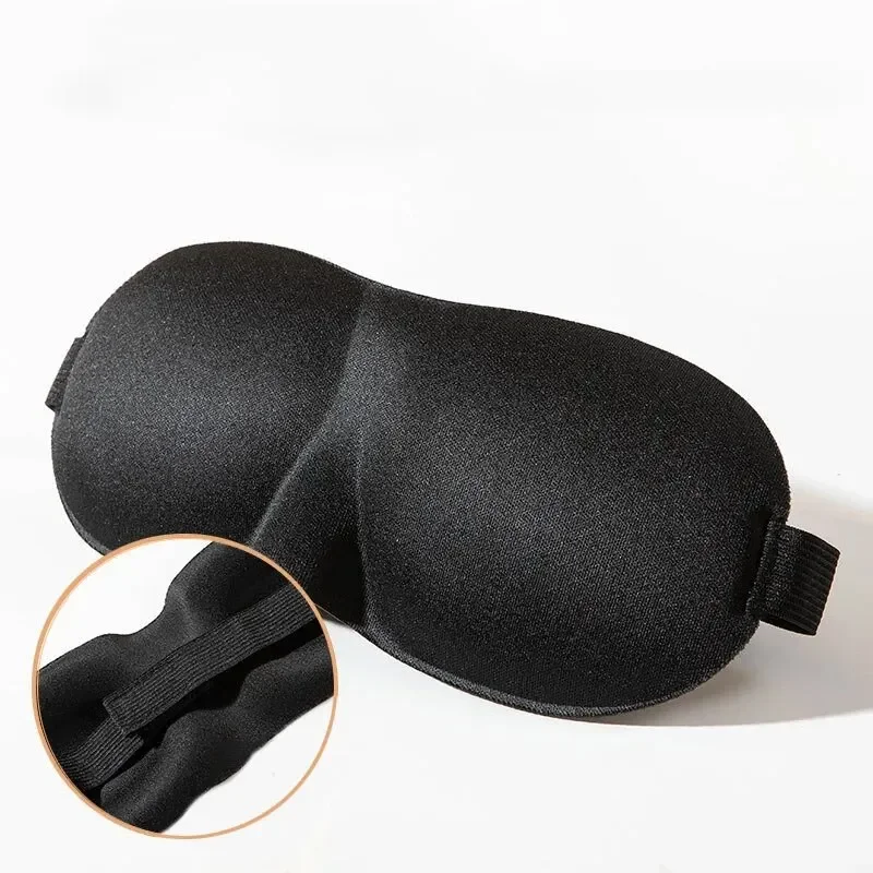 3D Stereoscopic Sleep Eye Mask, Sleep Magic Memory Sponge Black Shading Breathable Eye Protection 5