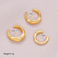 Kirsten 3 Pair Vintage C-Shaped Clip Earrings Set 4