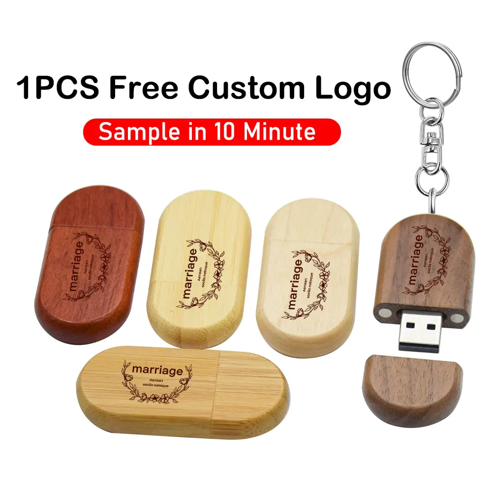 10/30/50pcs 나무 USB 2.0 USB 플래시 드라이브 펜 드라이버 pendrive 4GB8GB16GB 32GB 64GB 메모리 카드 크리 에이 티브 개인 로고 도매