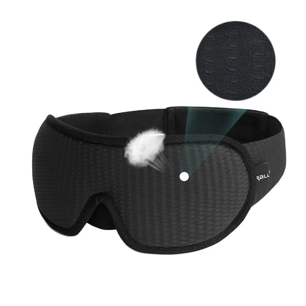 

3D Sleeping Mask Blocking Light Sleep Eye Mask Memory Foam Eyeshade Soft Padded Slaapmasker EyePatch Travel Sleeping Aid