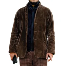 

2021 European And American Foreign Trade Cross-border Hot Style Men's Jacket Brown Fashion Trendy Jacket Top