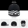 2023 New Mid-sized Child Boys And Girls Checkered Hat Baseball Caps Children's Hat Sunscreen Baseball Caps Fashion Popular Caps 6