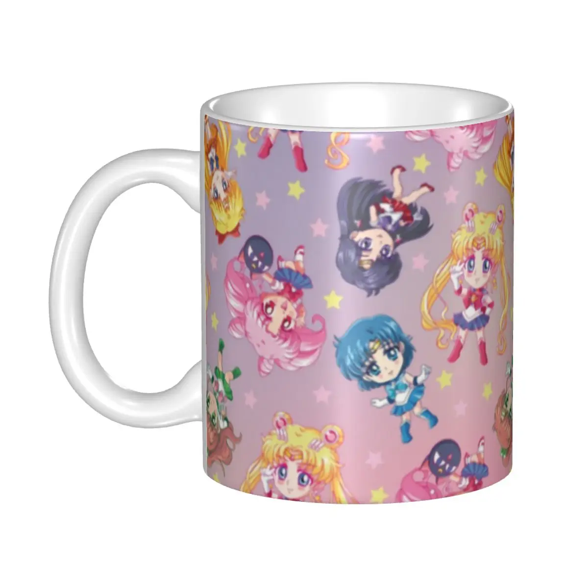Sailor Moon Iridescent Tea Mug Sailor Moon Artemis 3d Mug Cups Mugs
