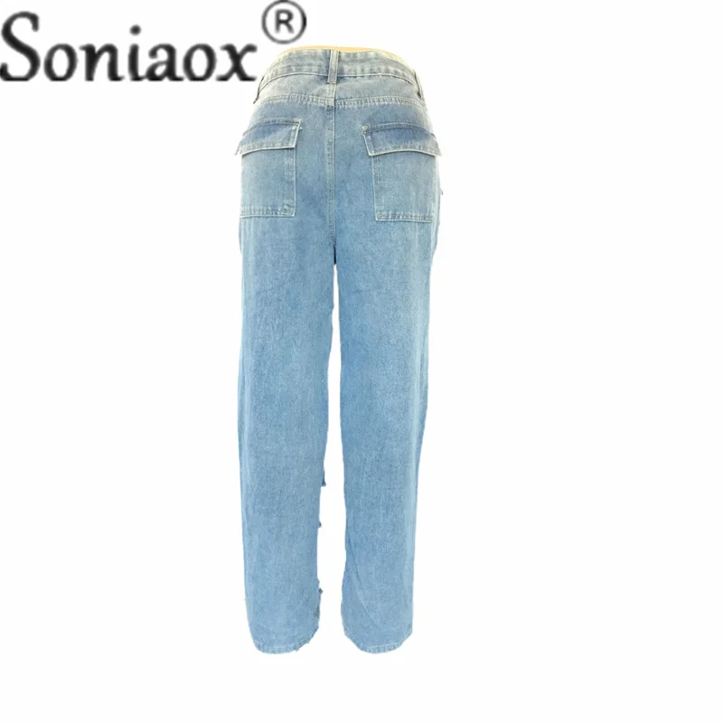 Рисунок 6 - Джинсы женские прямые с вырезами