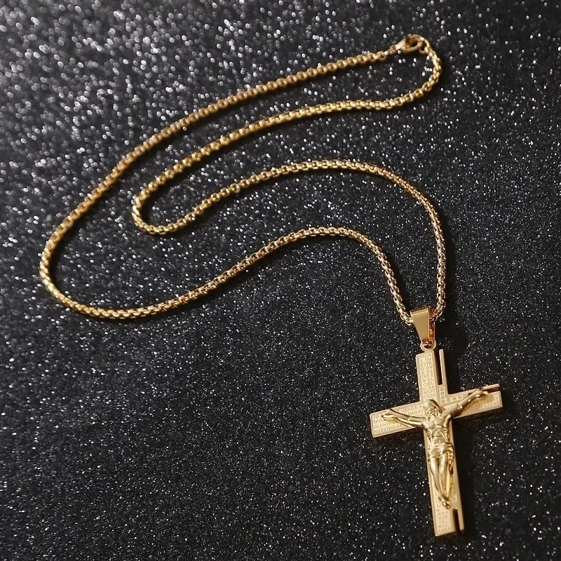 Faithful Light - Gold/Silver Cross Necklace 6