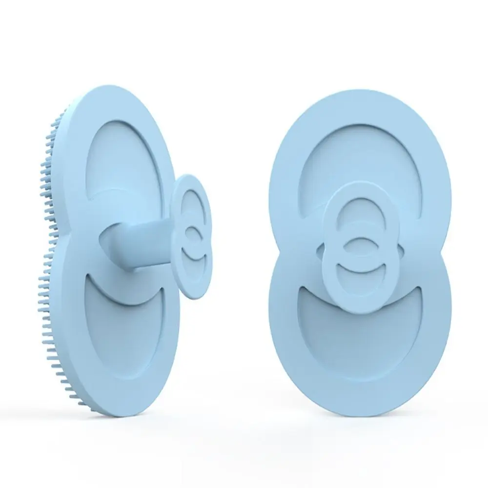 Silicone Silica Gel Facial Brush Soft Hand Wash Brush Exfoliating Facial Brush Blackhead Remover Skin Care