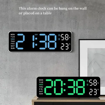Large LED Digital Desk Clock 1