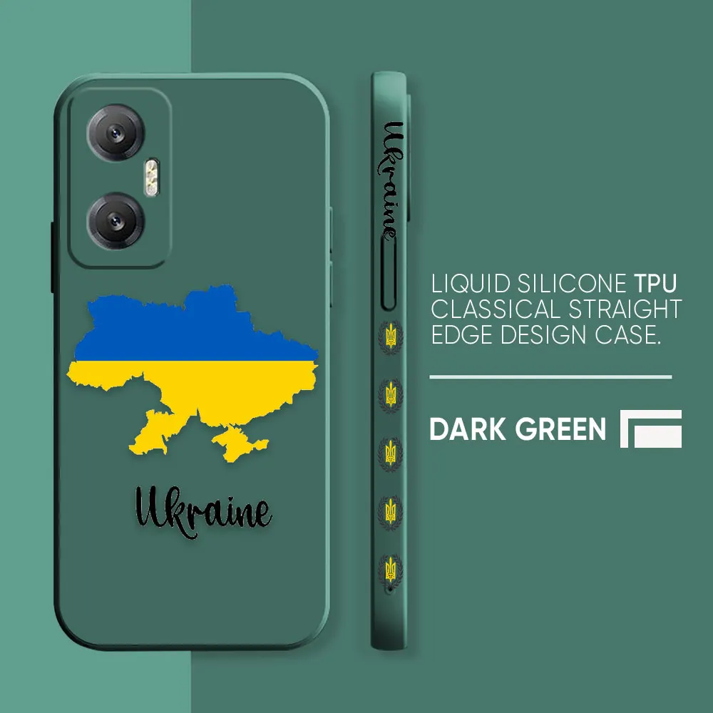 thumbnail image 1 of Phone Case For Infinix HOT 10 10S 11 11S 12 ZERO 20 X CAMON 16 PRO 5G Case Cover Funda Cqoue Shell Capa Flag Of Ukraine Insignia, 1 of 5