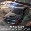FAYYE FQD 10 1/20 Rc Drift Car Full Scale 4wd With Gyroscope Lighting 2.4g Control Racing Simulation Rc Car Model Toys For Boy 1