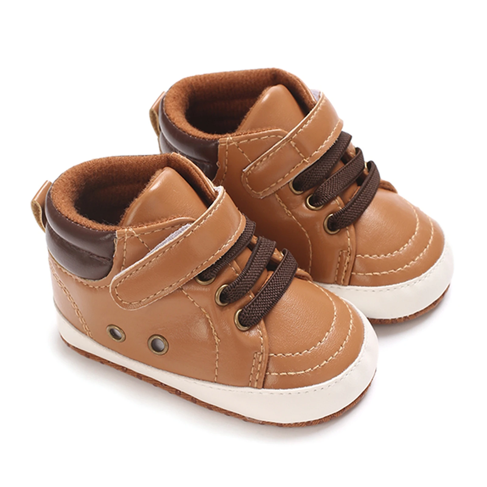 Baby Boys Girls Moccasins Sneakers Toddler Prewalker Soft Sole Flat Shoes Anti-Slip Shoes Kids First Walker Footwear